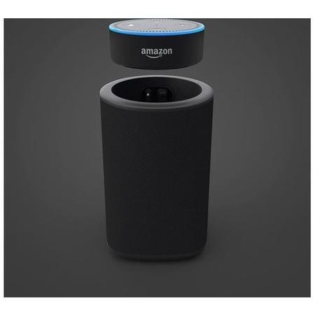 Ninety7 VAUX Portable Speaker - works with Amazon Echo Dot - Black