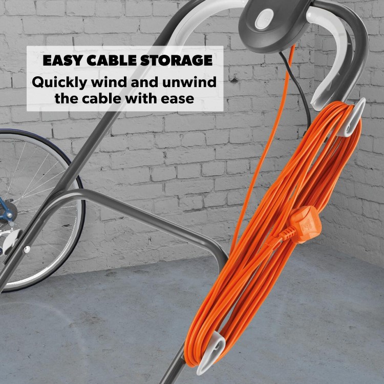 Flymo Easi Glide Plus 300V 30cm Hover Collect Corded Electric Lawnmower