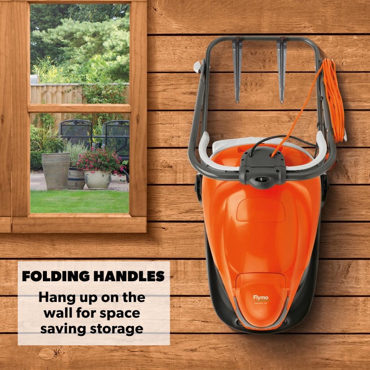 Refurbished Flymo Easi Glide Plus 330V 33cm Corded Hover Lawnmower