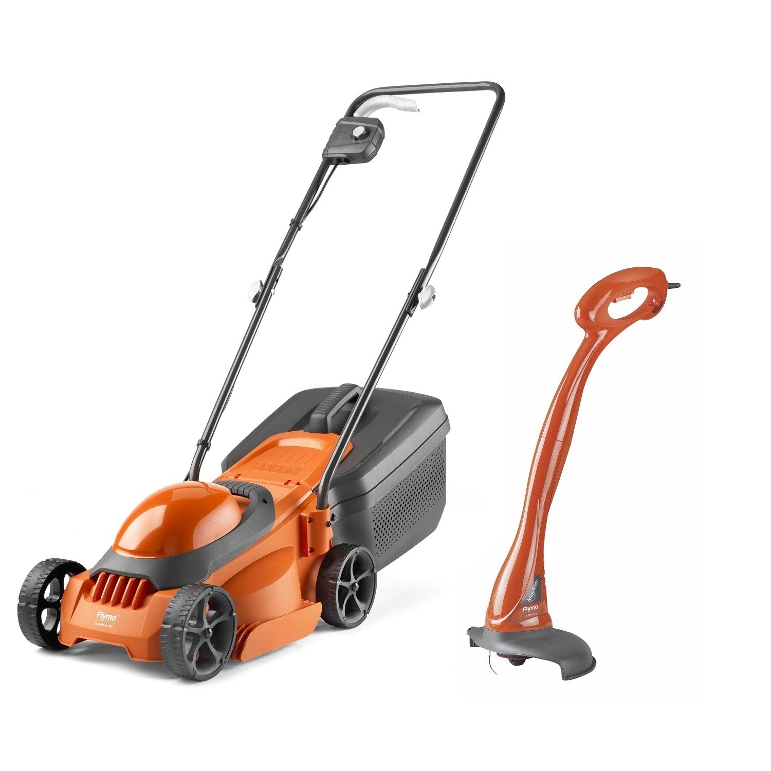 Flymo SimpliMow 300 30cm Corded Electric Lawnmower & MiniTrim 970502932