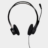 Logitech 960 Double Sided On-ear Stereo USB with Microphone Headset Logitech 960 Double Sided On-ear Stereo USB with Microphone Headset