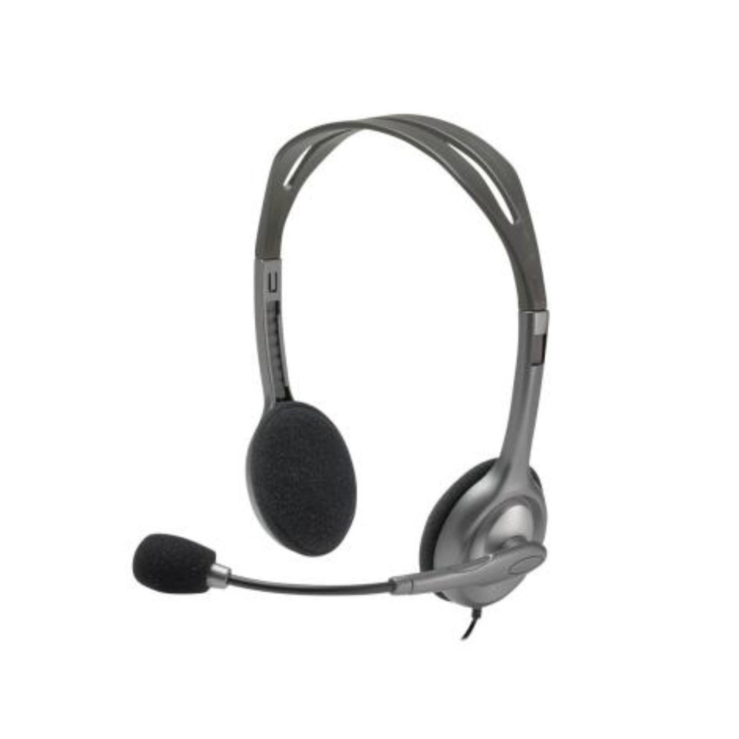 Logitech Stereo Headset H110 with Noise-Cancelling Microphone For PC