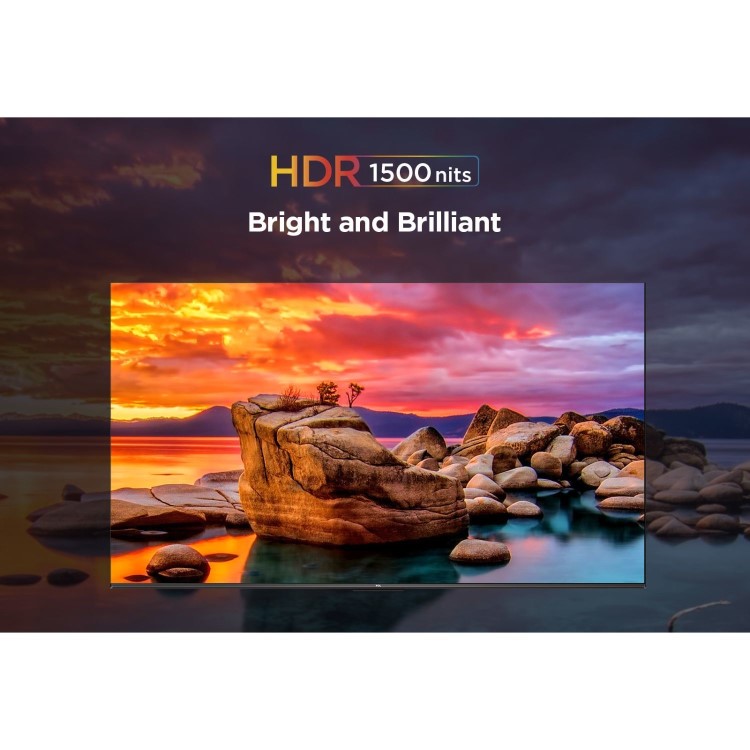 TCL C805K 75 inch Smart Mini LED 4K Ultra HD Google QLED TV