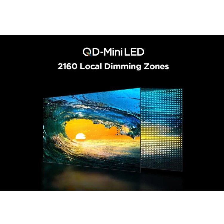 TCL C855K 75 inch Smart Mini LED 4K Ultra HD Google QLED TV