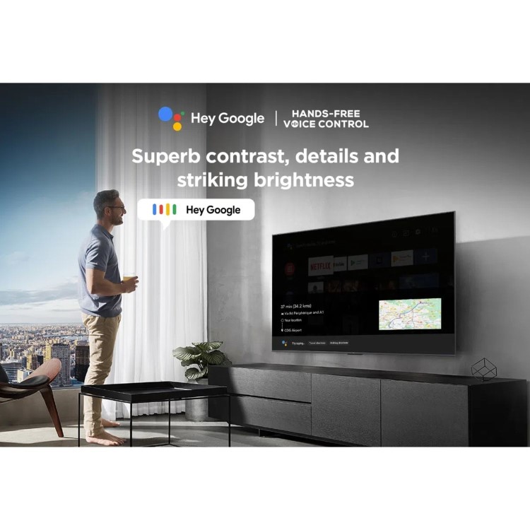 TCL C855K 75 inch Smart Mini LED 4K Ultra HD Google QLED TV
