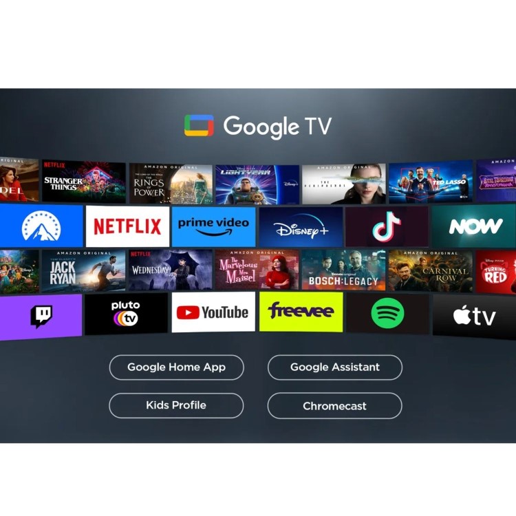 TCL C855K 75 inch Smart Mini LED 4K Ultra HD Google QLED TV