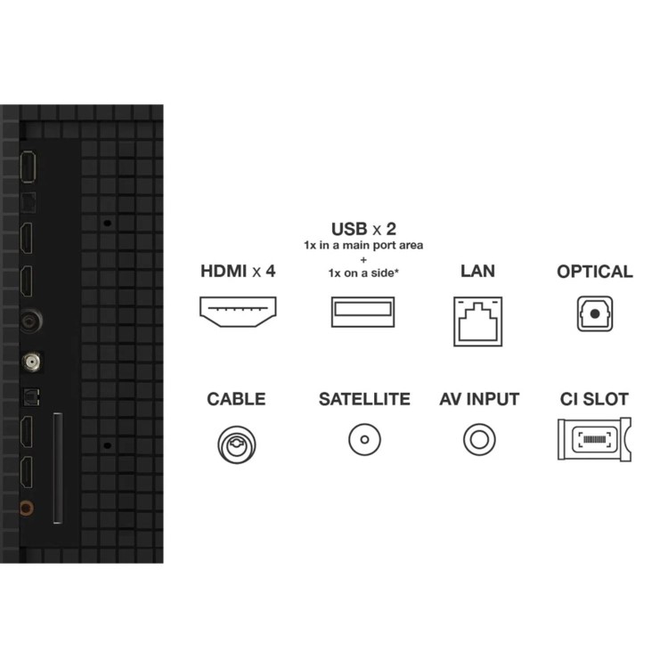 TCL C855K 75 inch Smart Mini LED 4K Ultra HD Google QLED TV