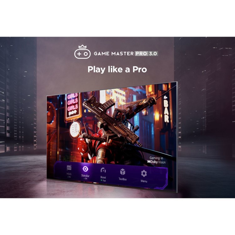 TCL C855K 75 inch Smart Mini LED 4K Ultra HD Google QLED TV