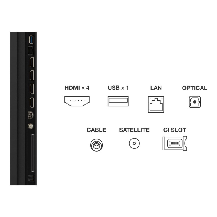 TCL 98P8K-UK 98" 4K QLED HDR Ultra HD Google TV