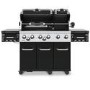 Broil King Regal S 690 IR - 6 Burner Gas BBQ Grill with Side Burner - Black