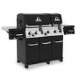 Broil King Regal S 690 IR - 6 Burner Gas BBQ Grill with Side Burner - Black