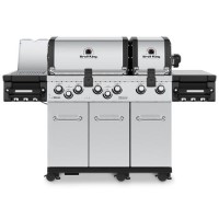 Broil King Regal S 690 IR - 6 Burner Gas BBQ Grill with Side Burner - Stainless Steel
