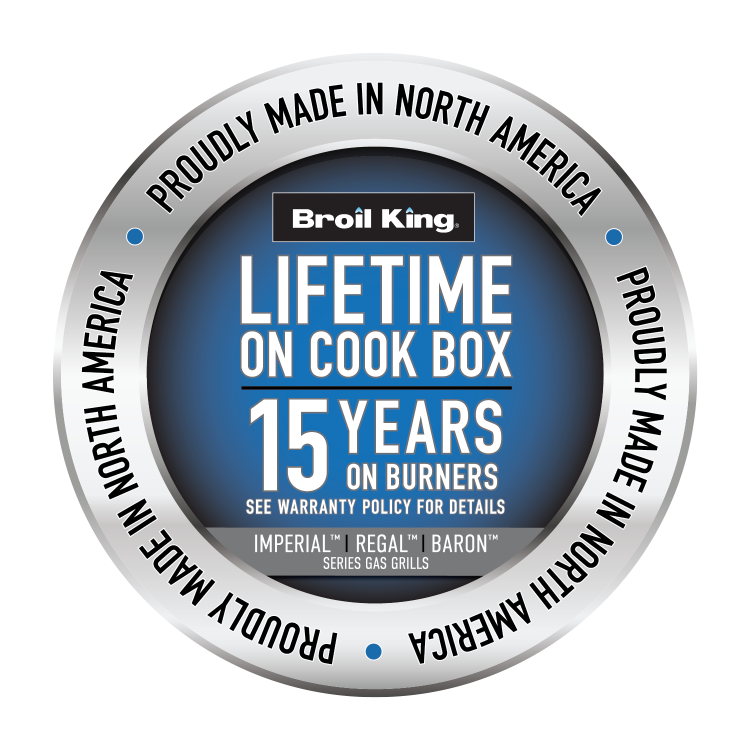 Broil King Regal S 690 IR - 6 Burner Gas BBQ Grill with Side Burner - Stainless Steel