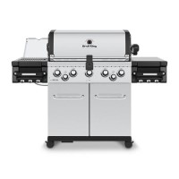 Broil King Regal S 590 IR - 5 Burner Gas BBQ Grill with Side Burner - Stainless Steel