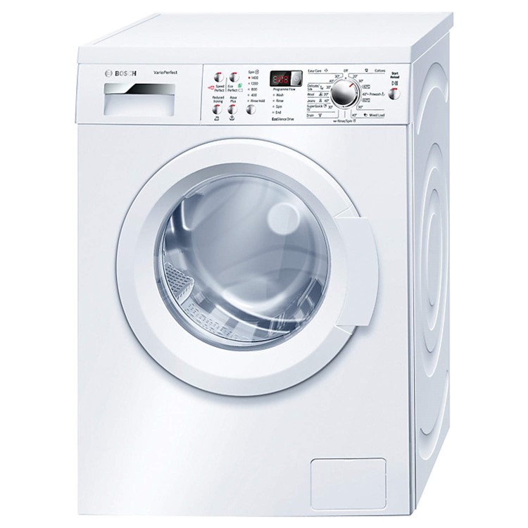 GRADE A1 - As new but box opened - Bosch WAQ283S1GB VarioPerfect 8kg 1400rpm Freestanding Washing Machine In White