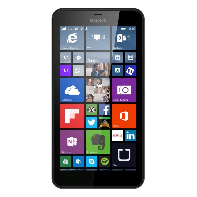 Microsoft Lumia 640 LTE Black 5" 8GB 4G Unlocked & SIM Free