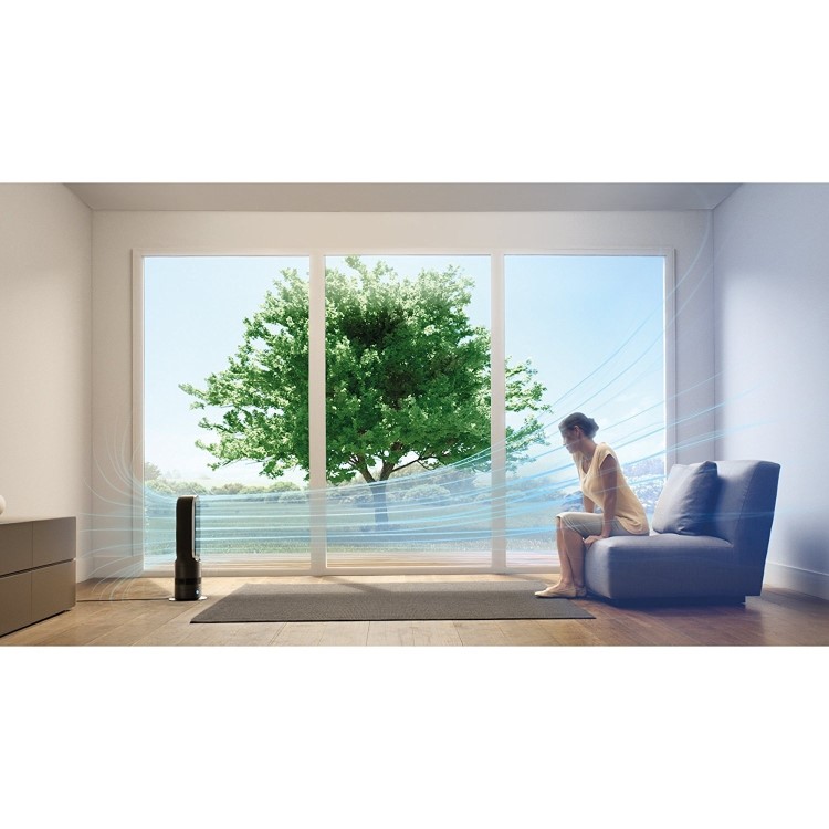 Dyson AM05 Hot and Cold Fan in Black/Nickel ***Refurbished with 12 month warranty***