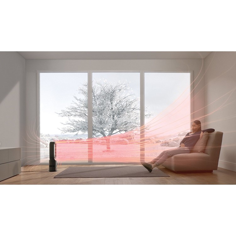 Dyson AM05 Hot and Cold Fan in Black/Nickel ***Refurbished with 12 month warranty***