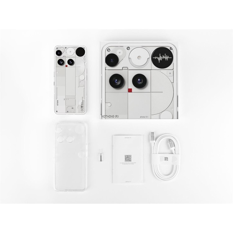 Nothing Phone (3) White 6.67" 512GB 5G Unlocked & SIM Free Smartphone