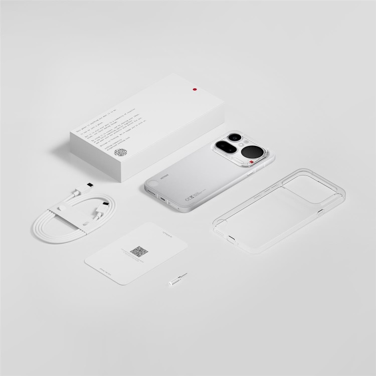 Nothing Phone (4a) Pro White 6.83" 256GB 12GB 5G Unlocked & SIM Free Smartphone