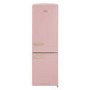Refurbished Florence 60/40 Freestanding Retro Fridge Freezer - Tea Rose