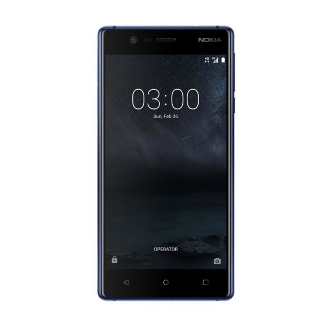 Nokia 3 Tempered Blue 5" 16GB 4G Unlocked & SIM Free