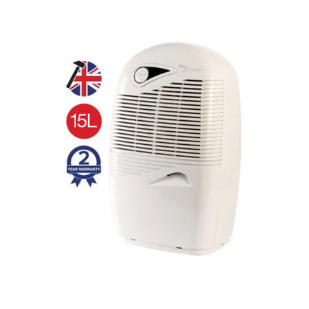 GRADE A1 - EBAC 2250E 15L Dehumidifier Smart Humidistat up to 3 bedroom homes with 2 year warranty