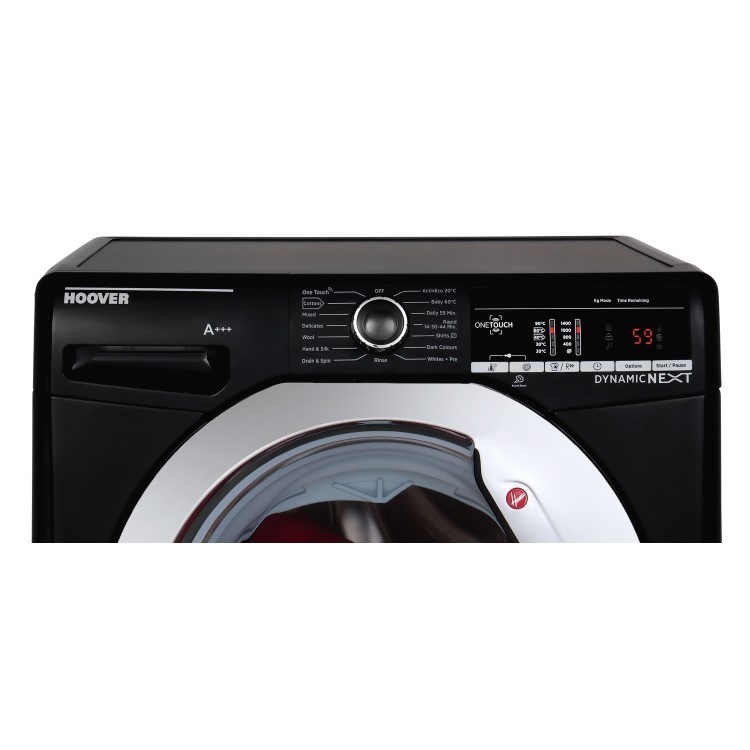 Hoover DXOA49C3B/1-80 Dynamic Next 9kg Freestanding Washing Machine - Black