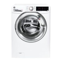 Refurbished Hoover H-Wash 300 H3WS68TAMCE Smart Freestanding 8KG 1600 Spin Washing Machine White