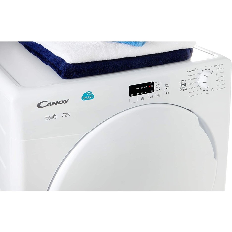 Refurbished Candy CS C8LF80 Freestanding Condenser 8KG Tumble Dryer A1