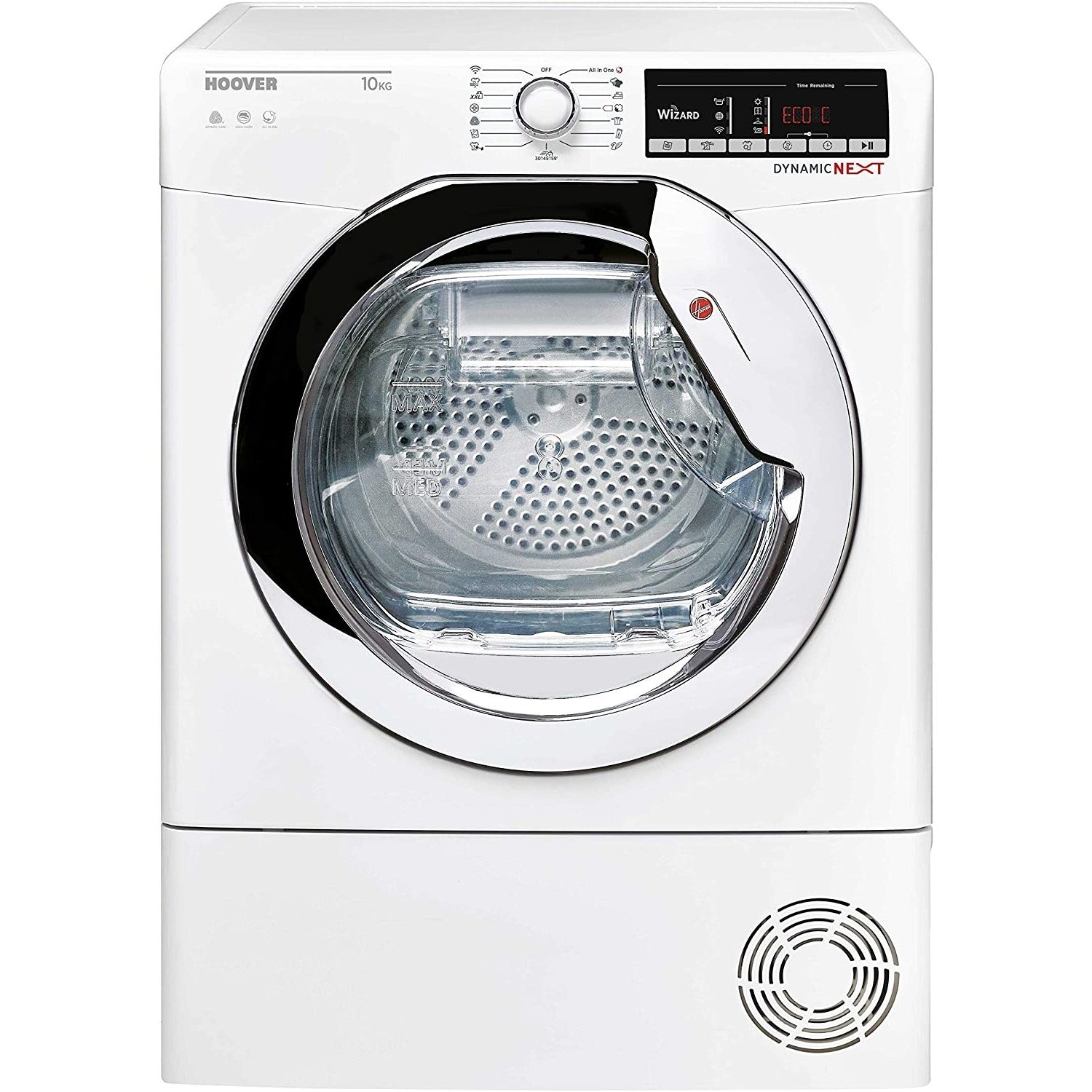 Refurbished Hoover DXO C10TCE Smart Freestanding Condenser 10KG Tumble Dryer White