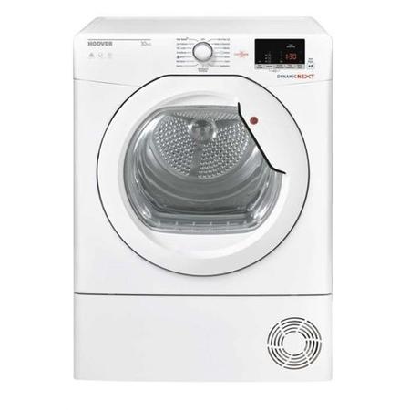 Refurbished Hoover Dynamic Next DX C10DG Smart Freestanding Condenser 10KG Tumble Dryer White