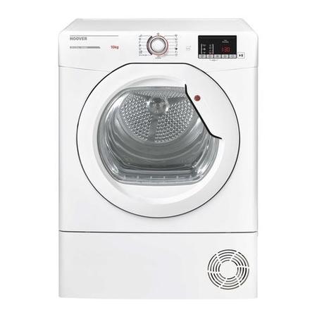 Refurbished Hoover H-Dry 300 HLE V10DG-80 Freestanding Vented 10KG Tumble Dryer White