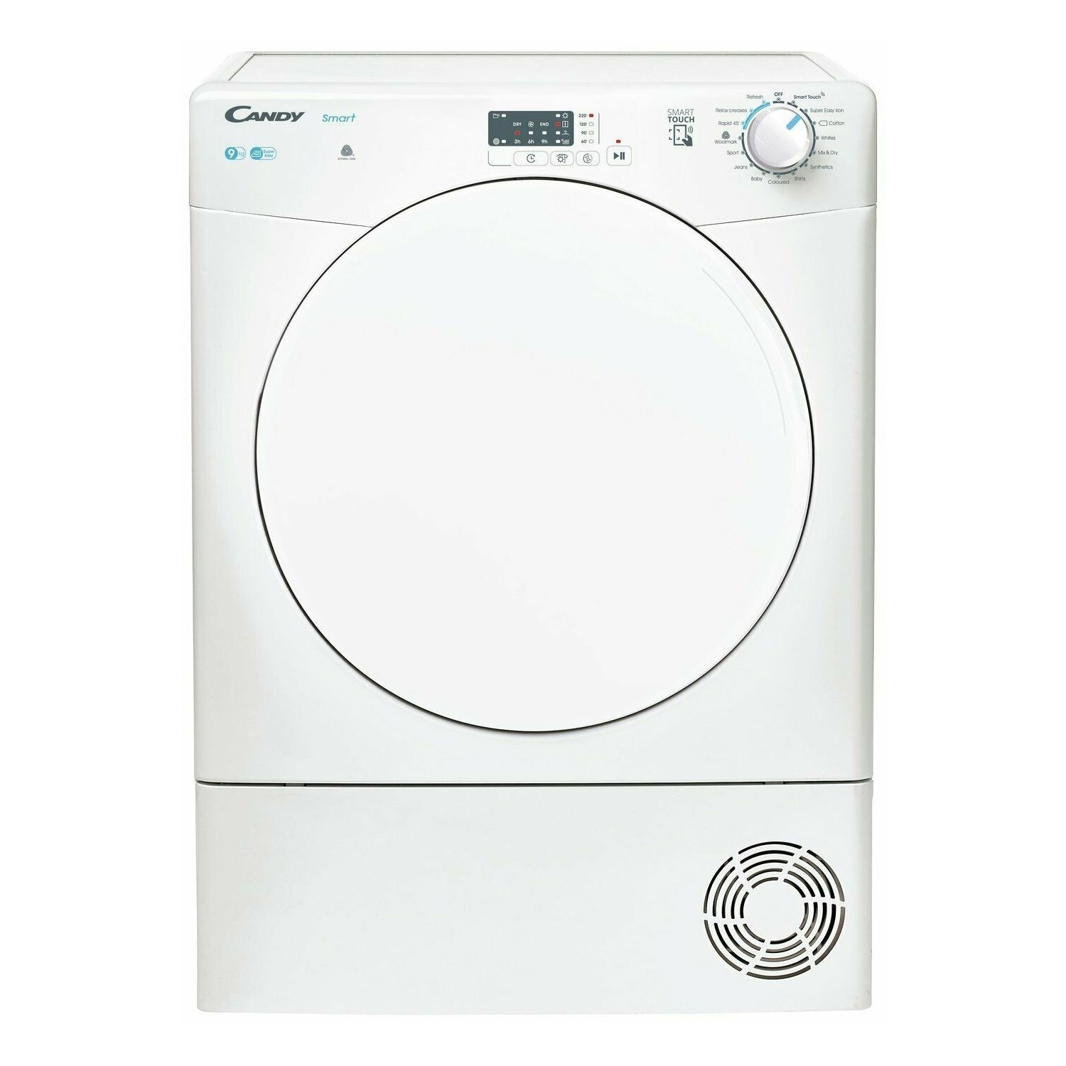 Refurbished Candy CSEC9LF-80 Freestanding Condenser 9KG Tumble Dryer White