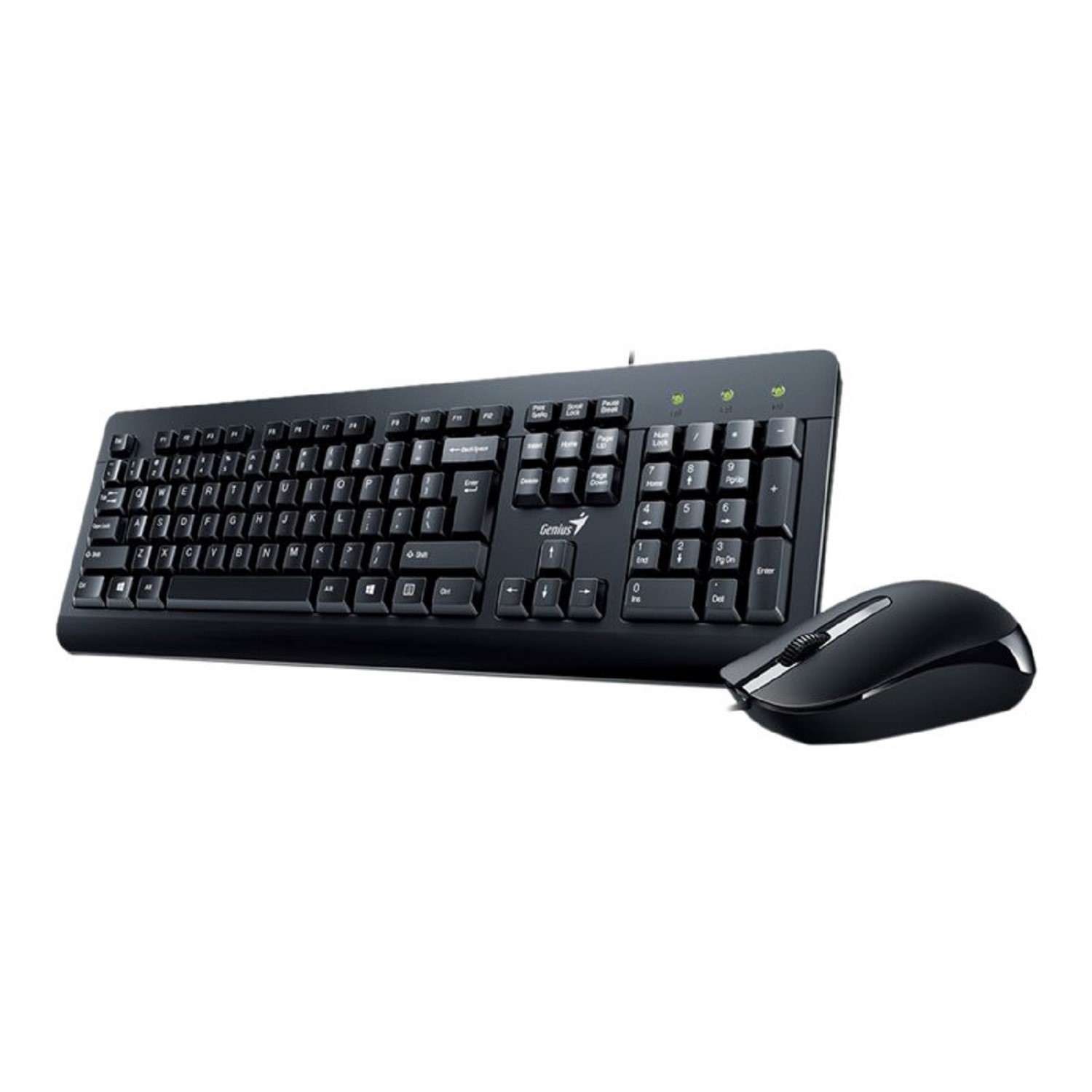 Genius KM-160 Wired Keyboard and Mouse C...