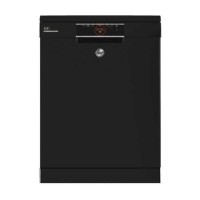 Refurbished Hoover HDPN 2D520PB-80 15 Place Freestanding Dishwasher Black