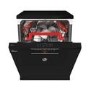 Refurbished Hoover HDPN 2D520PB-80 15 Place Freestanding Dishwasher Black