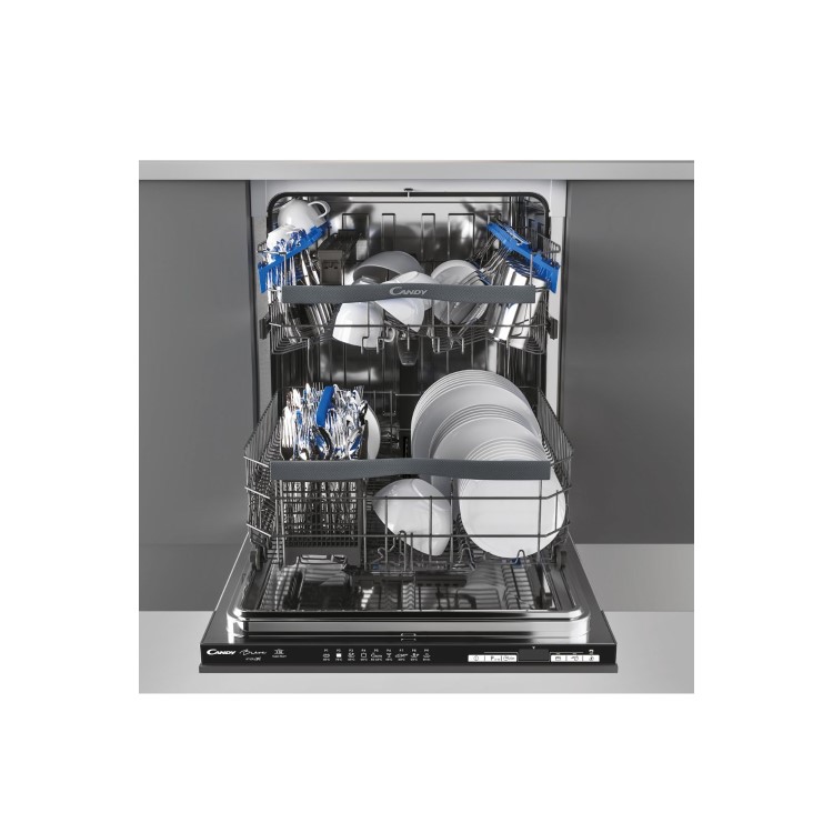 Refurbished Candy CDIN 2D620PB-80 16 Place Integrated Dishwasher