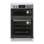 Refurbished Hoover H-Oven 300 HO9DC3E3078IN Double Built In Electric Oven Stainless Steel