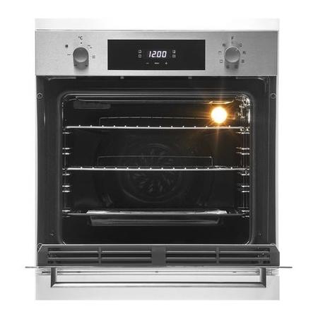 Refurbished Hoover H-Oven 300 HOC3E3158IN 60cm Single Built In Electric Oven Stainless Steel