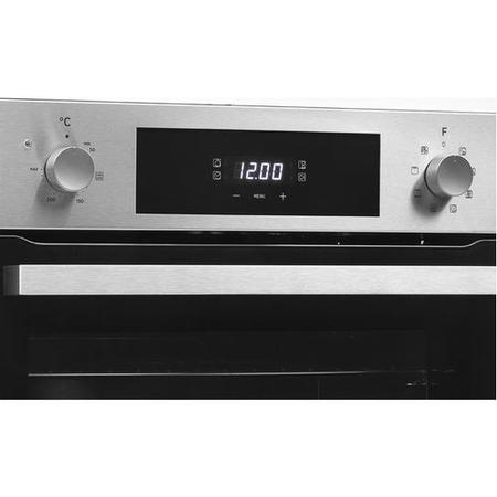 Refurbished Hoover H-Oven 300 HOC3E3158IN 60cm Single Built In Electric Oven Stainless Steel