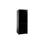 Refurbished Hoover HMN7182BK Freestanding 304 Litre American Frost Free Fridge Freezer 