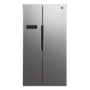 Refurbished Hoover HHSBSO6174XK Freestanding 521 Litre 50/50 Frost Free American Fridge Freezer Stainless Steel