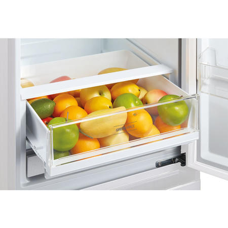 Refurbished Hoover HMDNB5182WK Freestanding 259 Litre 50/50 Fridge Freezer