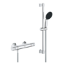 ONLY OPENED - GROHE QuickFix Chrome Precision Start Thermostatic Shower Mixer 