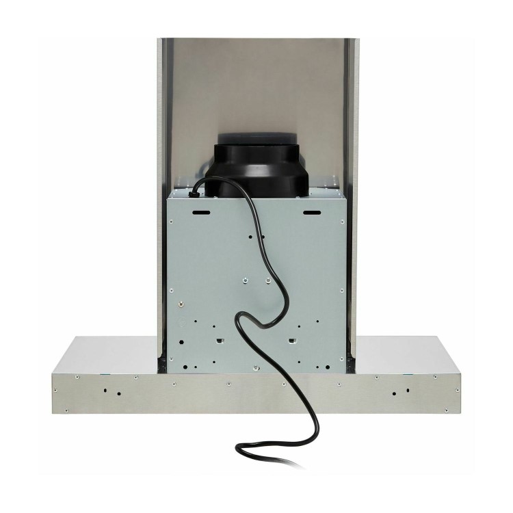 Refurbished Candy CTS6CEX Built In 60cm Chimney Cooker Hood Stainless Steel