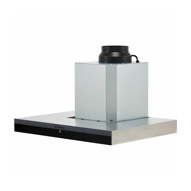Refurbished Candy CTS6CEX Built In 60cm Chimney Cooker Hood Stainless Steel