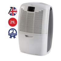 GRADE A2 - EBAC 3850e 21L Dehumidifier offers energy saving smart control simple to control ideal for every home size with 2 year warranty GRADE A2 - EBAC 3850e 21L Dehumidifier offers energy saving smart control simple to control ideal for every home size with 2 year warranty