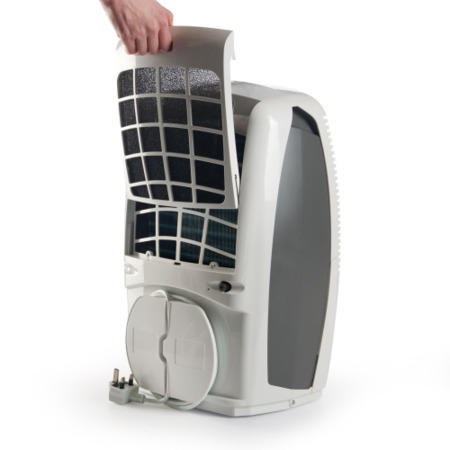 GRADE A2 - Light cosmetic damage - Ebac 3850E 21L Dehumidifier with LCD Display Electronic Controls up to 5 bed house 2 Year warranty