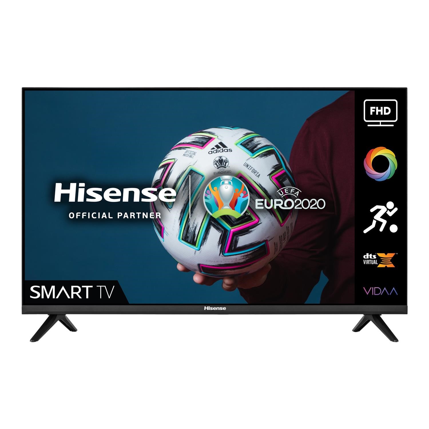 Refurbished Hisense 40 1080p Full HD LED Freeview Play Smart TV